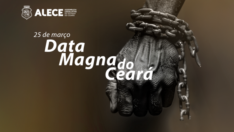 Ceará celebra nesta quarta a Data Magna em reconhecimento ao pioneirismo na abolição da escravidão