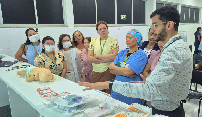 Parceria nacional reforça assistência em cardiologia pediátrica no Hias