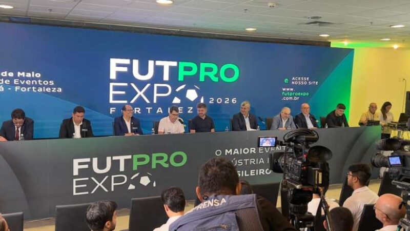 Arena Castelão recebe lançamento do FutPro Expo 2026