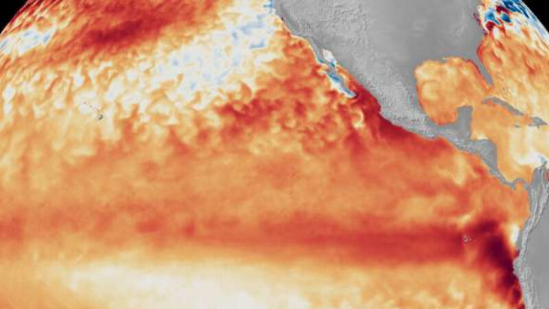El Niño se estabelece e pode atingir intensidade histórica nos próximos meses