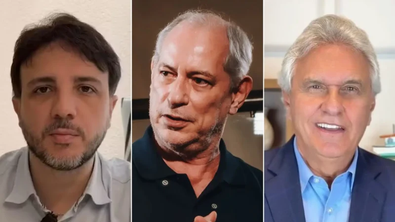 Ciro acena a Renan Santos e Caiado em meio a impasse de palanque presidencial no Ceará