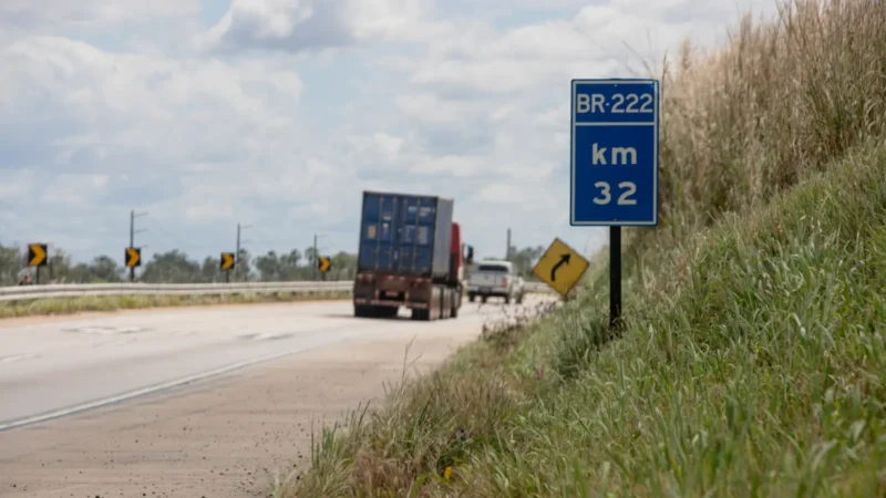 BR-222 será duplicada do Pecém até a divisa com o Piauí, diz Ministério dos Transportes
