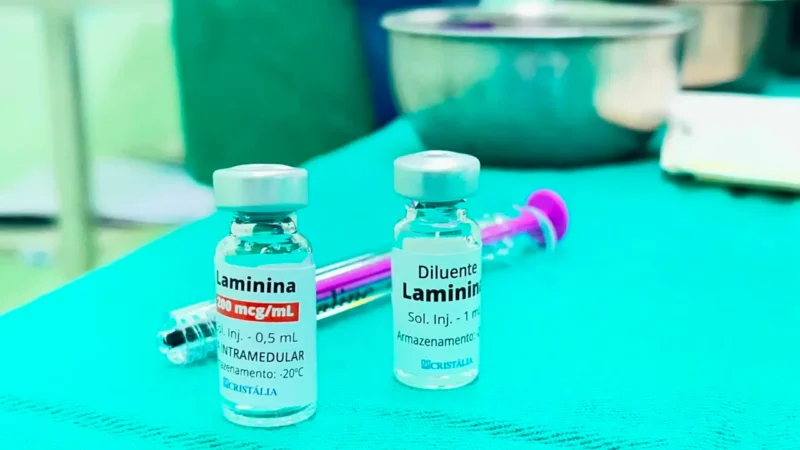 Segundo paciente do Ceará recebe tratamento de polilaminina no IJF